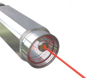 Ultrakompakte Laserröhre 470 Gramm leicht Ultrakompakte Laserröhre